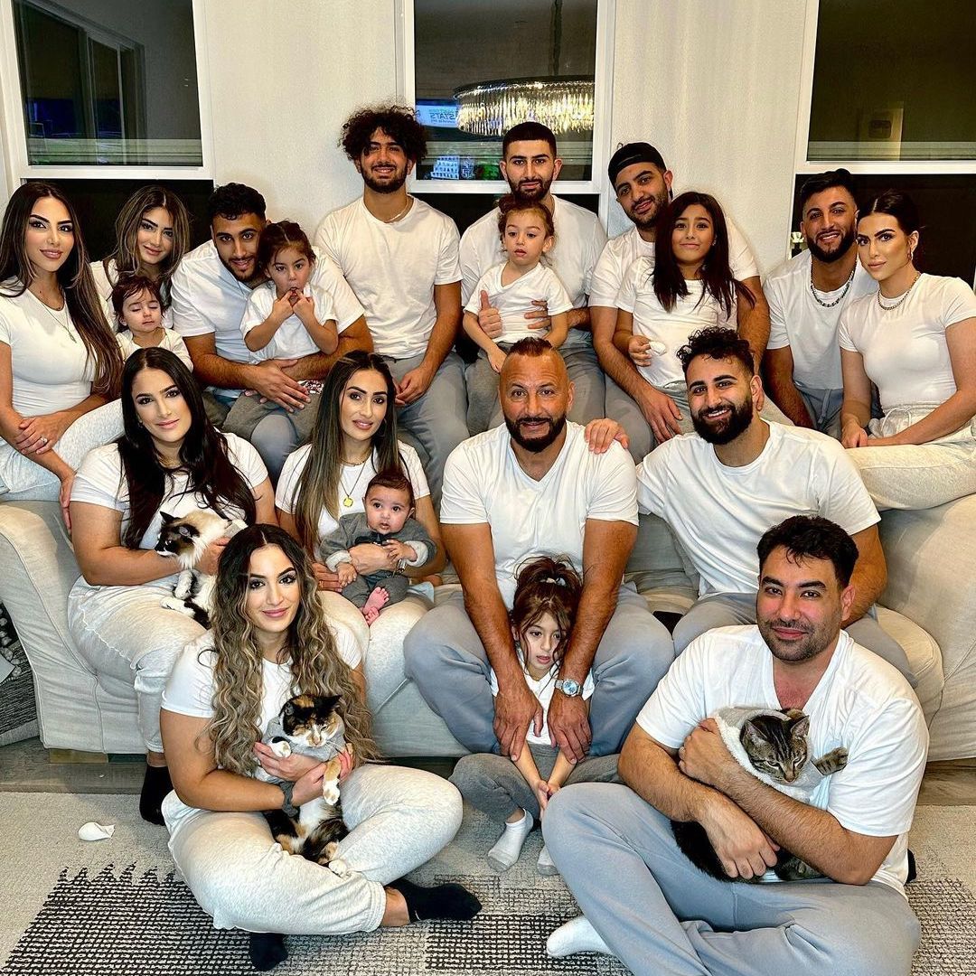 Portrait of The Furrha Family